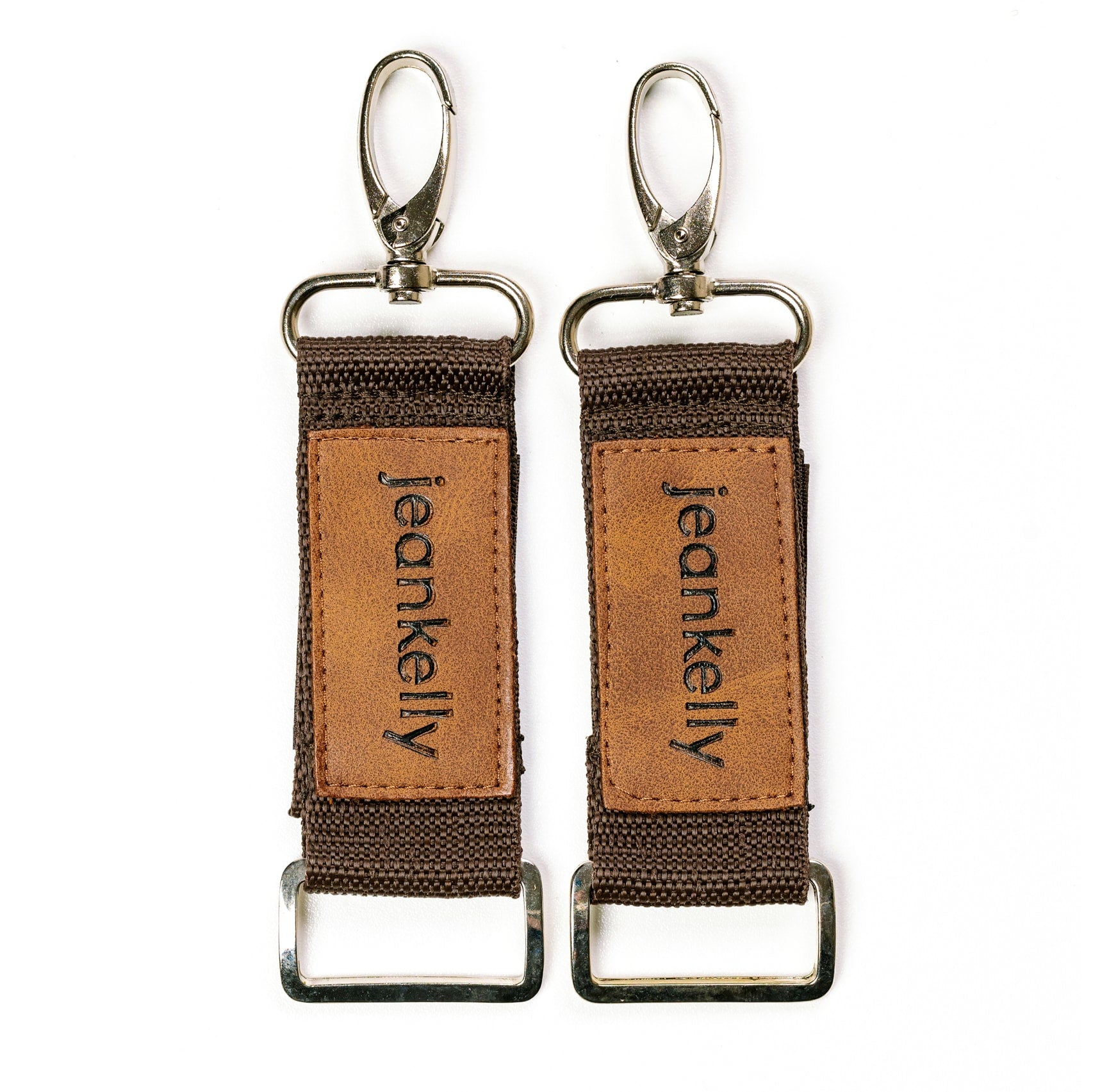Pram Clips - Brown Set