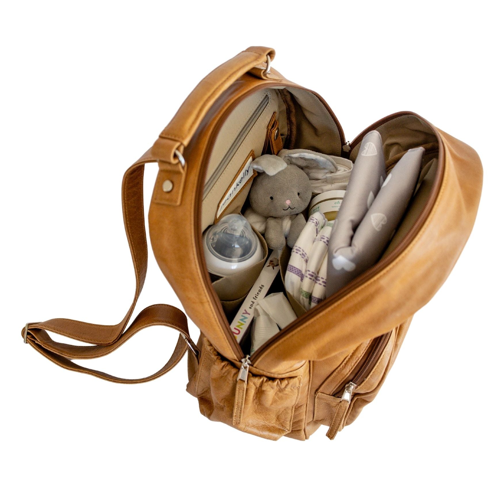 Jeankelly Original Leather Backpack - Vanilla Blonde