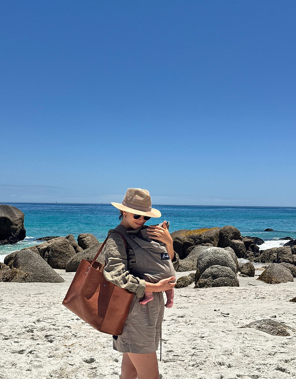 Jeankelly Everything Leather Shopper - Tan