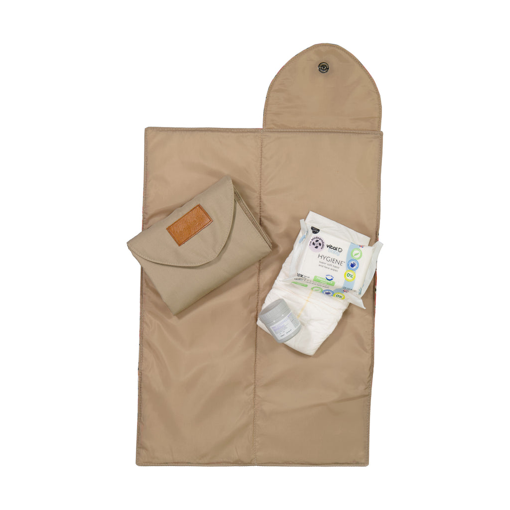 Jeankelly Padded Changing Mat - Beige