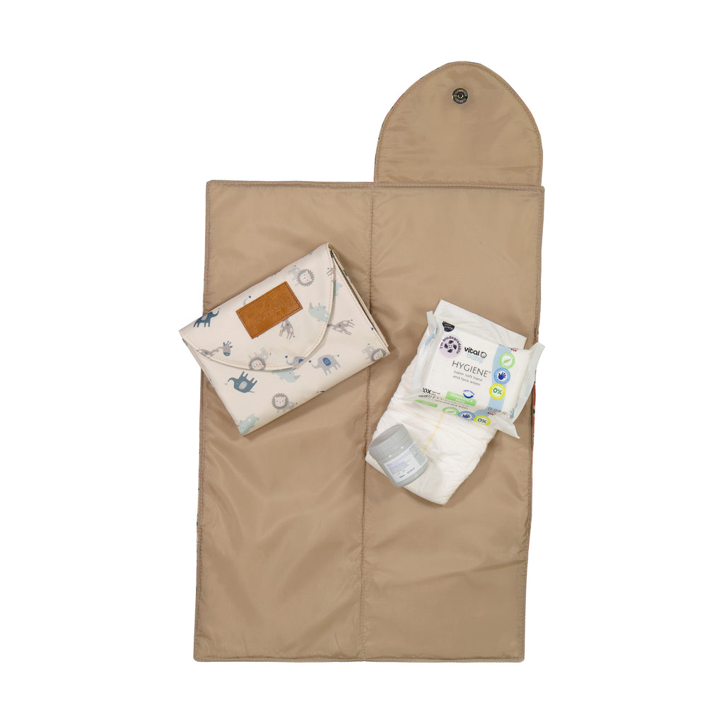 Jeankelly Padded Changing Mat - Safari Animal
