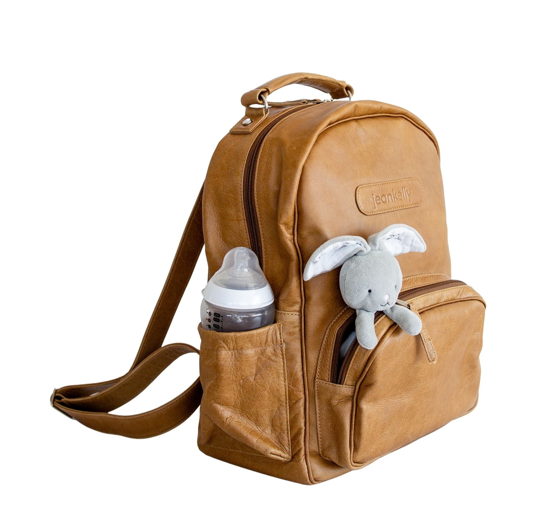 Jeankelly Original Leather Backpack - Vanilla Blonde