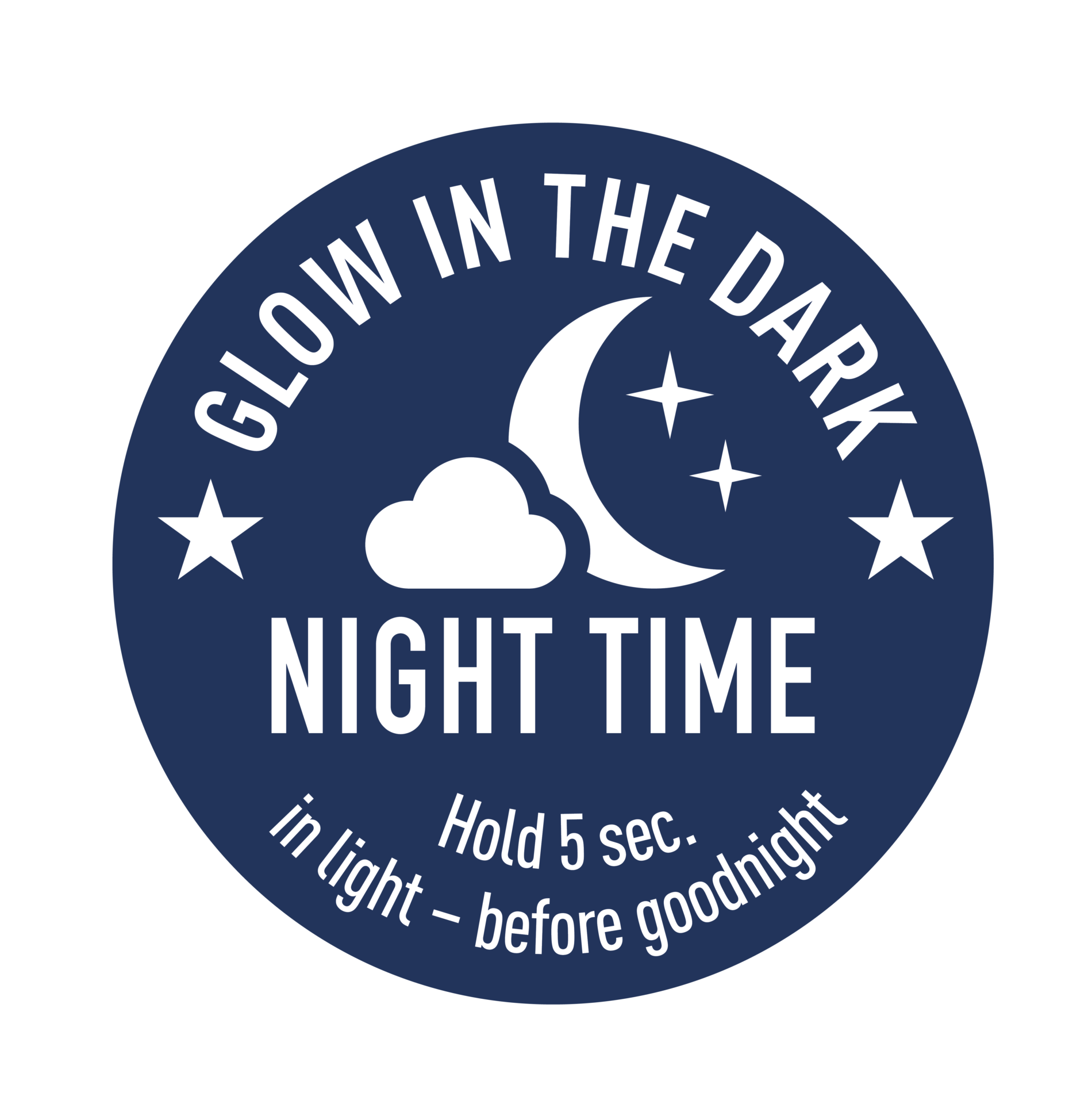 BIBS Dummy - Night Glo Cloud Vanilla