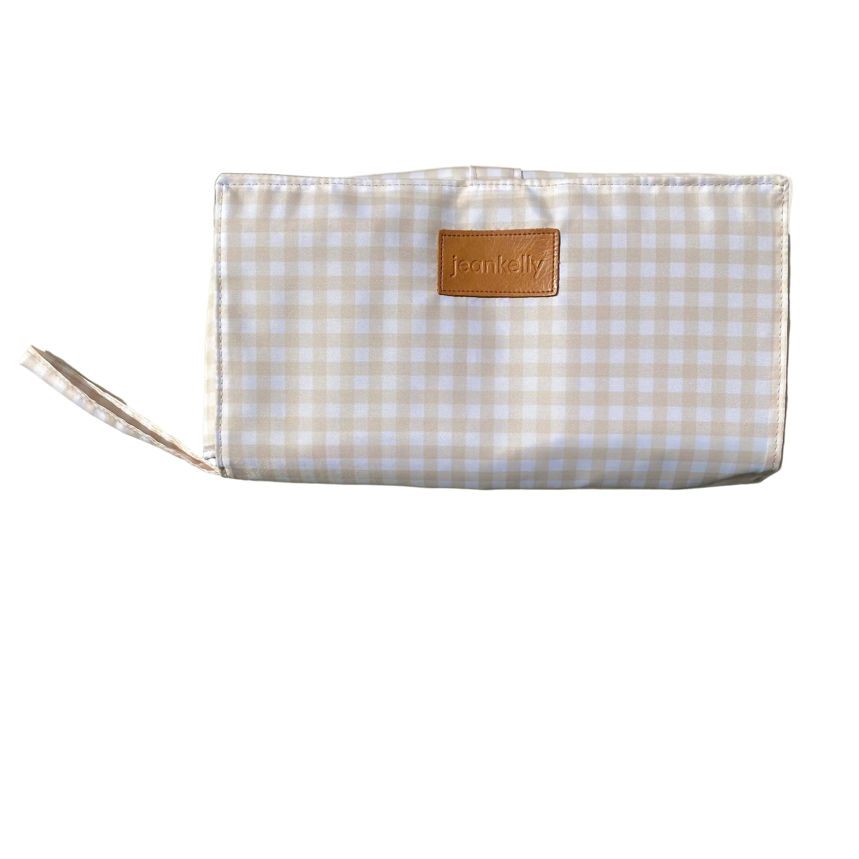 Jeankelly Changing Clutch - Beige Gingham