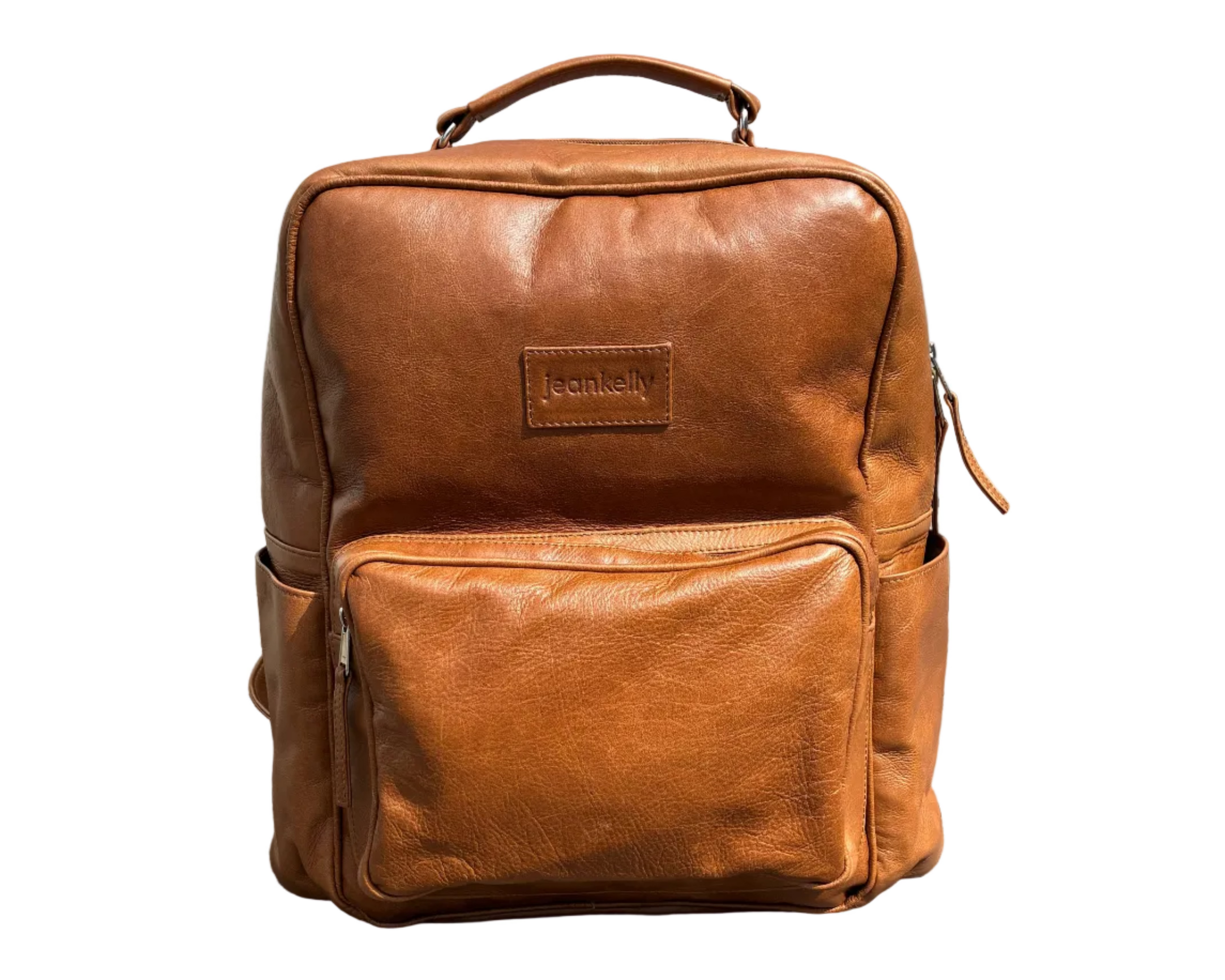 Jeankelly Original Leather Backpack - Toffee