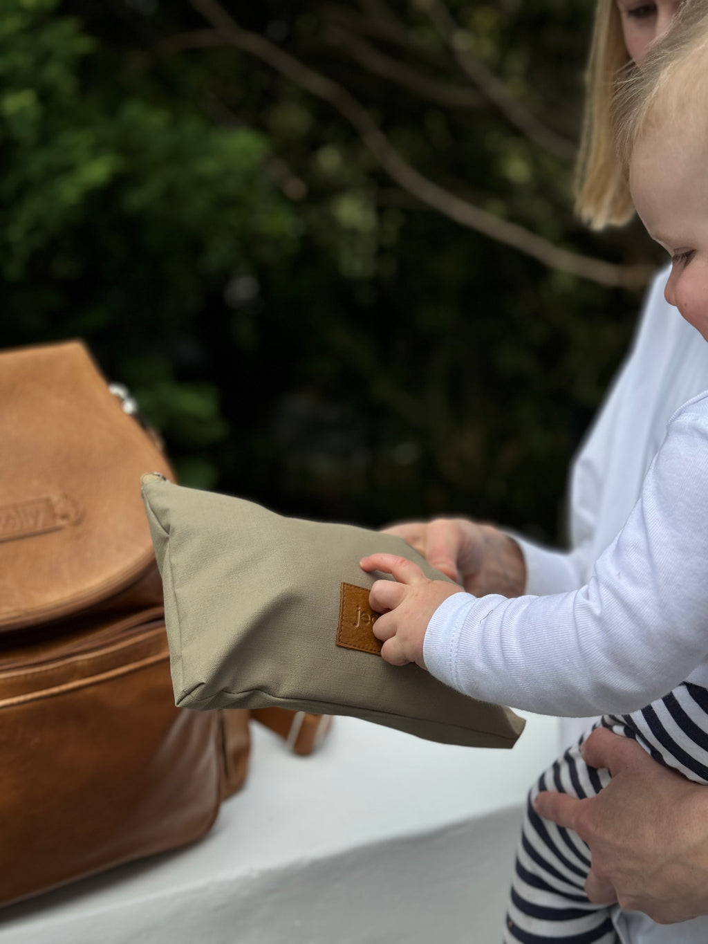 Jeankelly Mini Changing Pouch - Beige