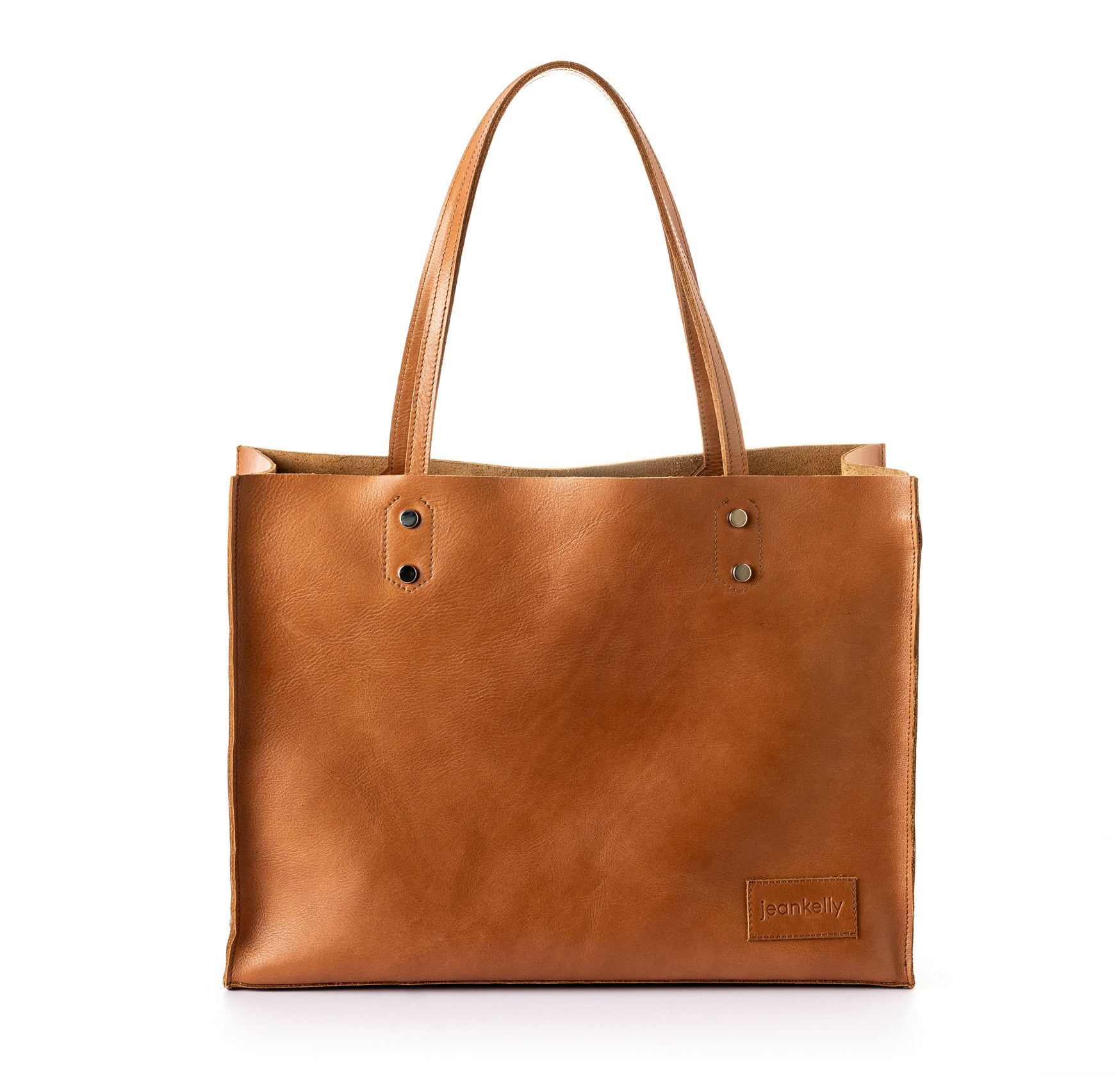 Jeankelly Everything Leather Shopper - Tan