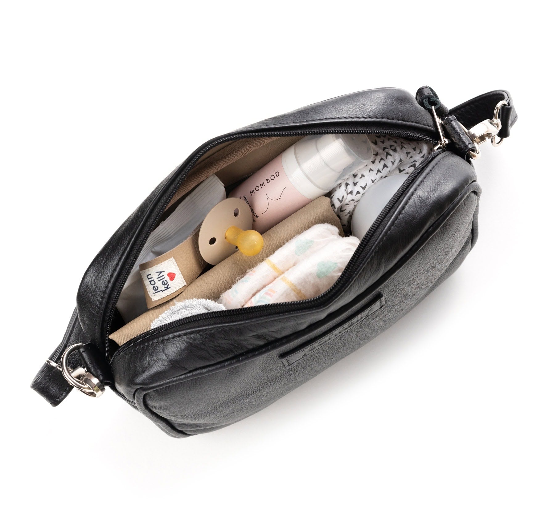 Jeankelly Leather Sling - Black