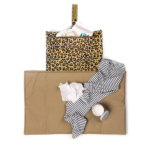 Jeankelly Changing Clutch - Leopard Print