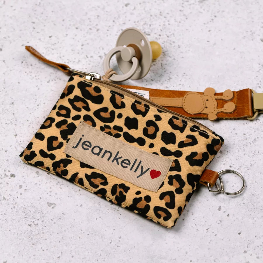 jeankelly Leopard Print Dummy Pouch