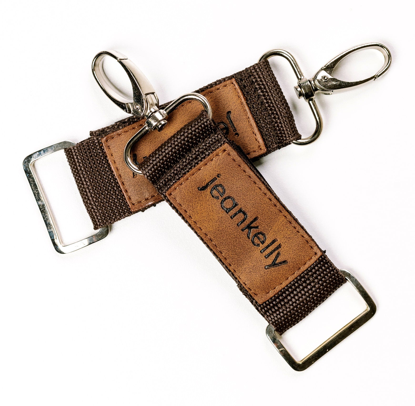 Pram Clips - Brown Set