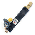 Leather Dummy Clip - Navy