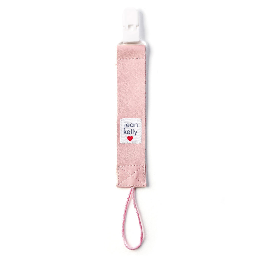 Leather Dummy Clip - Pink