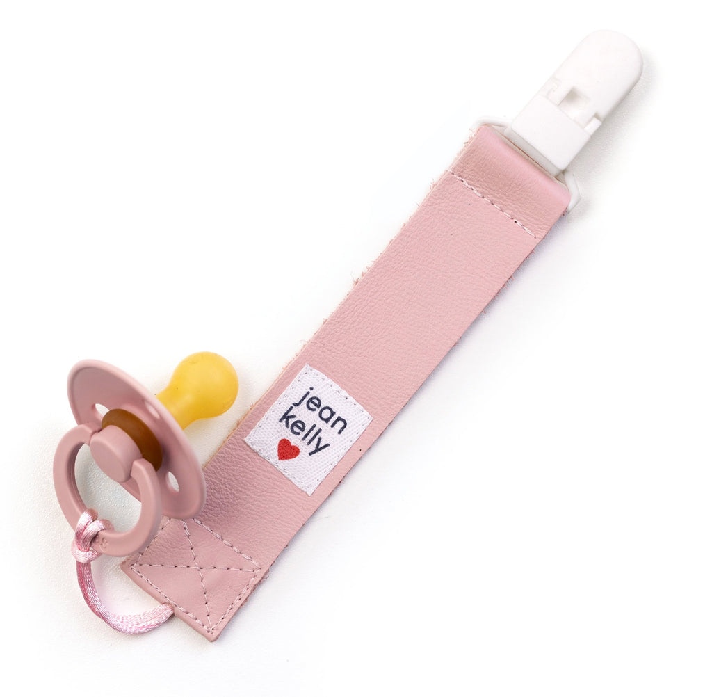 Leather Dummy Clip - Pink