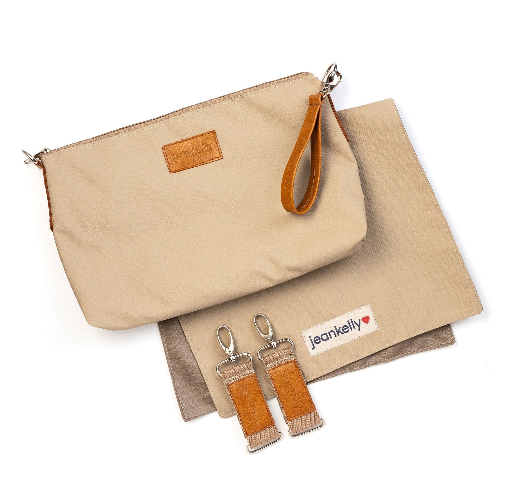 Jeankelly Everything Leather Shopper - Tan