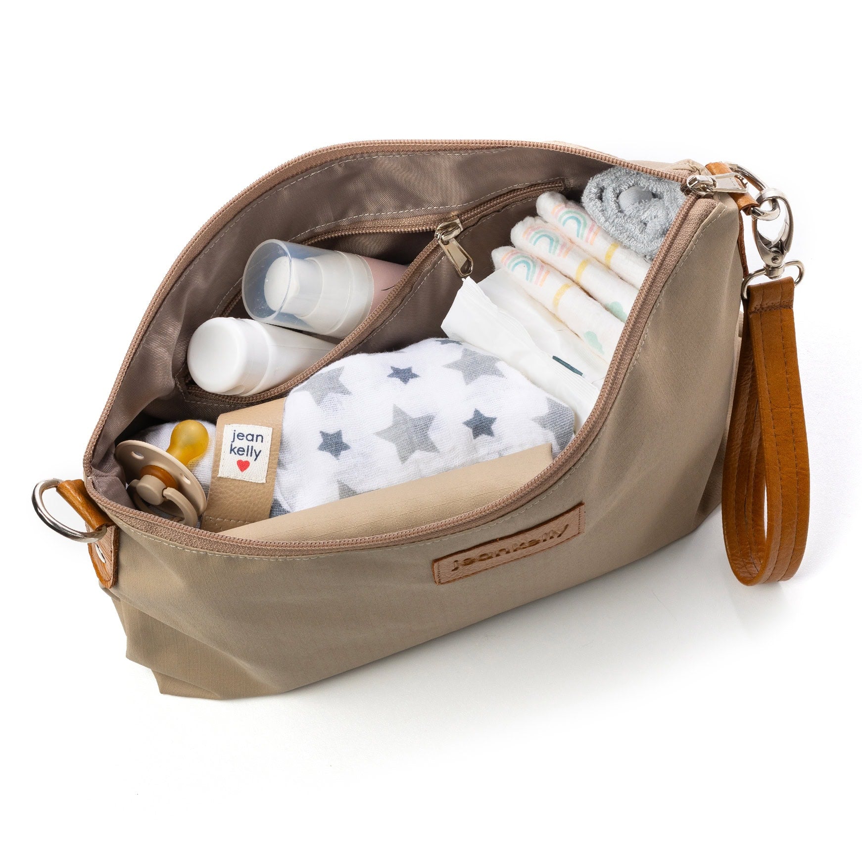 Jeankelly Everything Leather Shopper - Tan