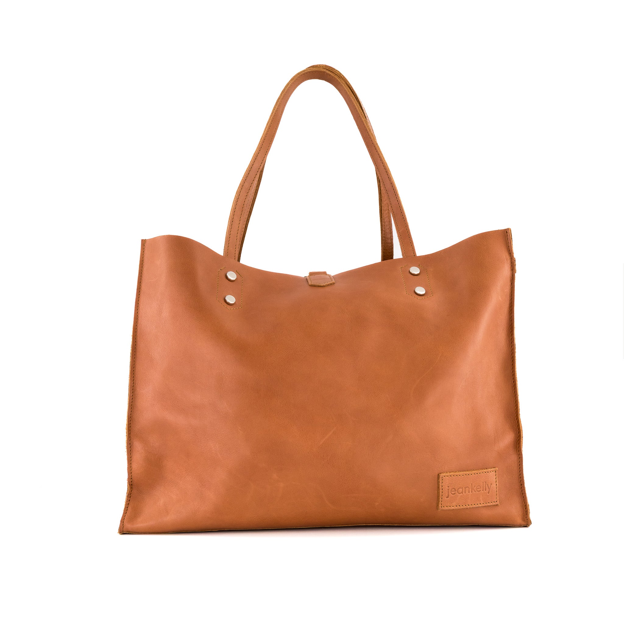 Jeankelly Everything Leather Shopper - Tan