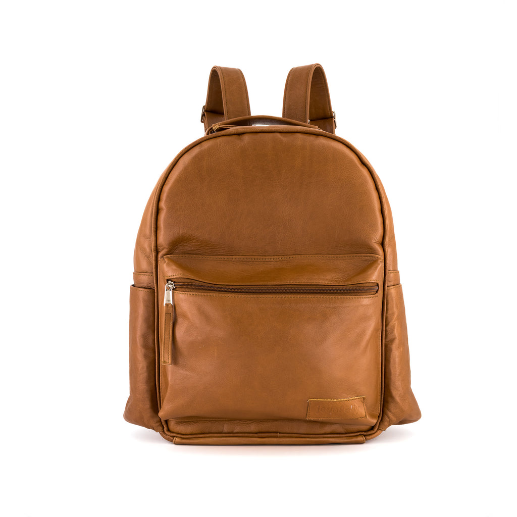 Jeankelly Original Leather Backpack - Toffee