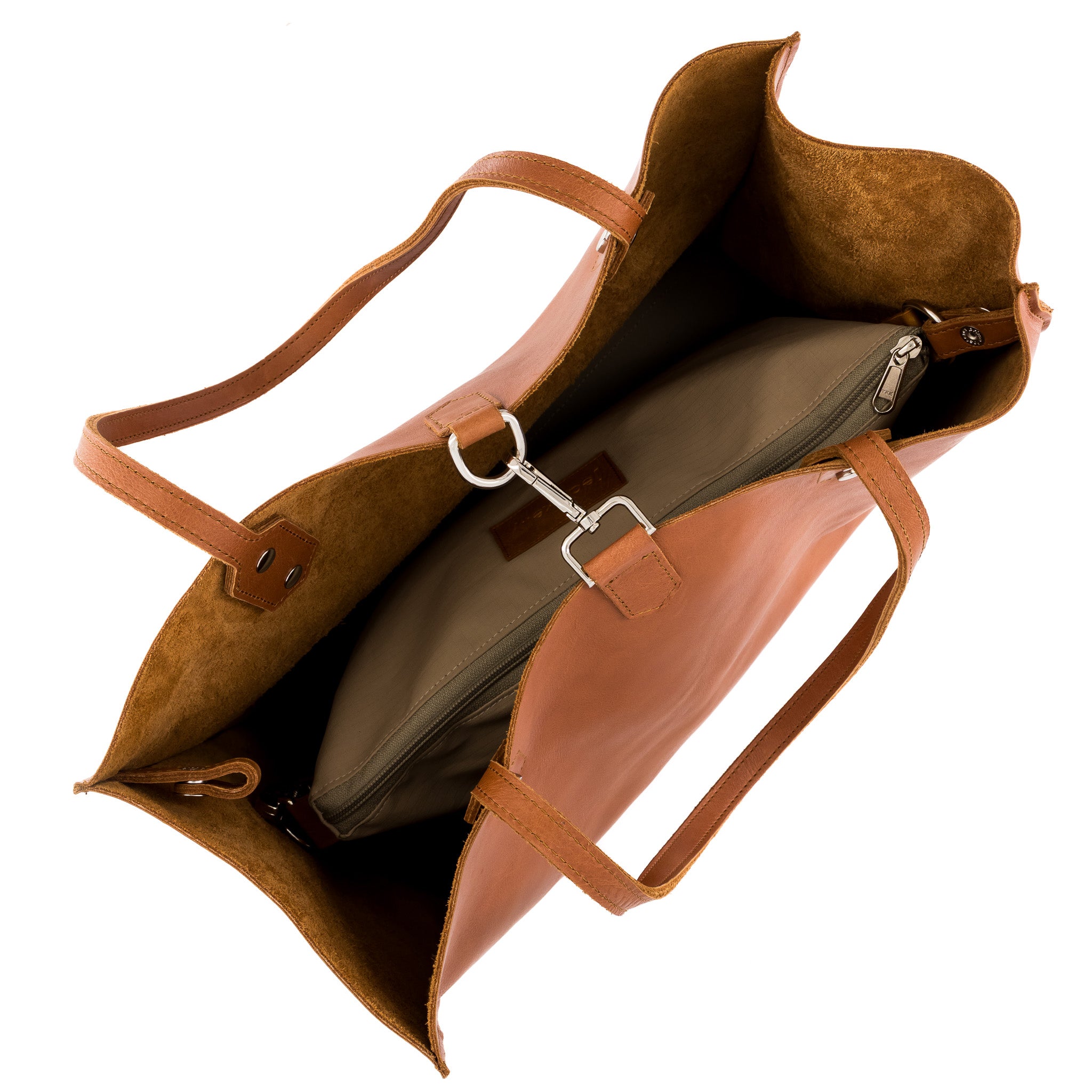 Jeankelly Everything Leather Shopper - Tan