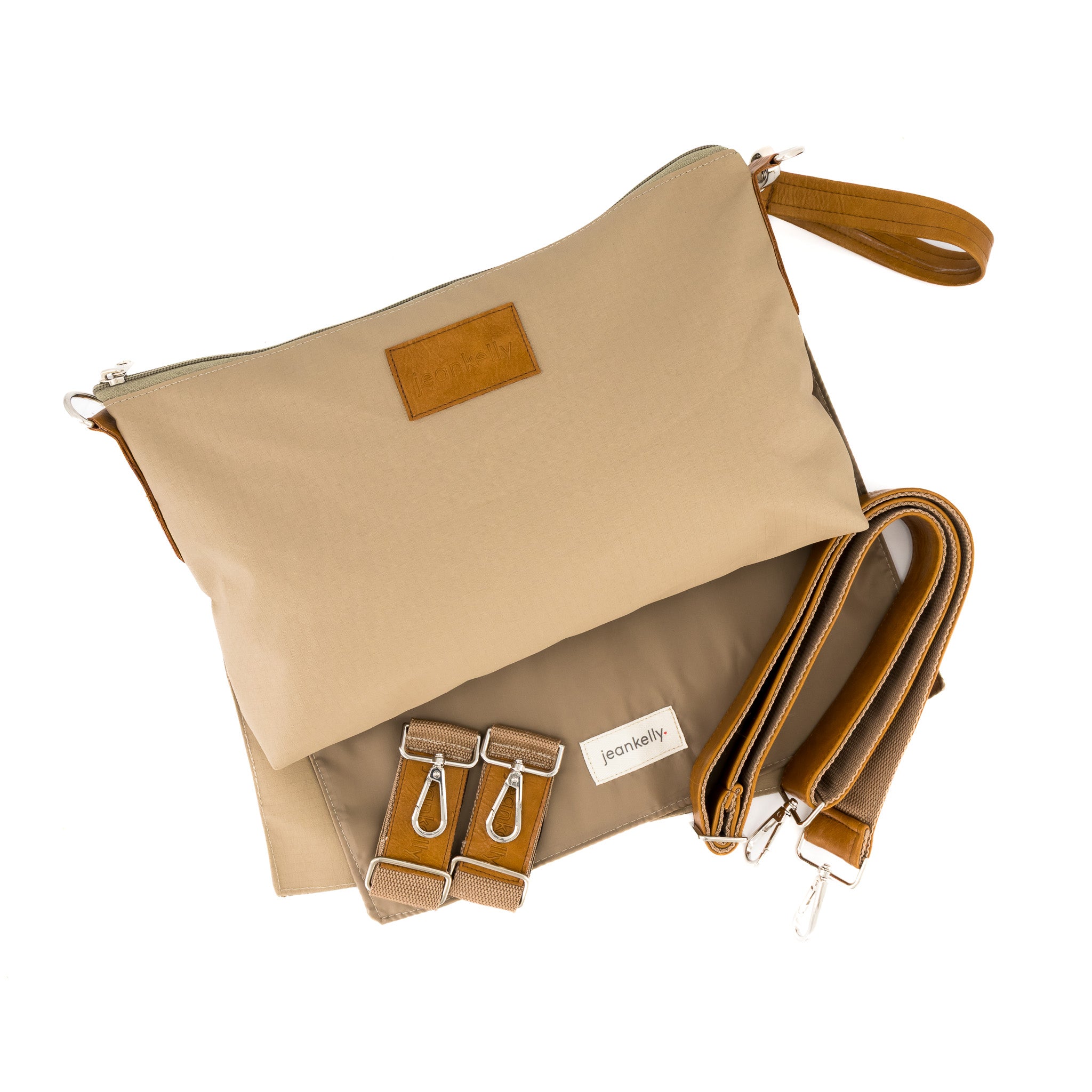 Jeankelly Everything Leather Shopper - Tan