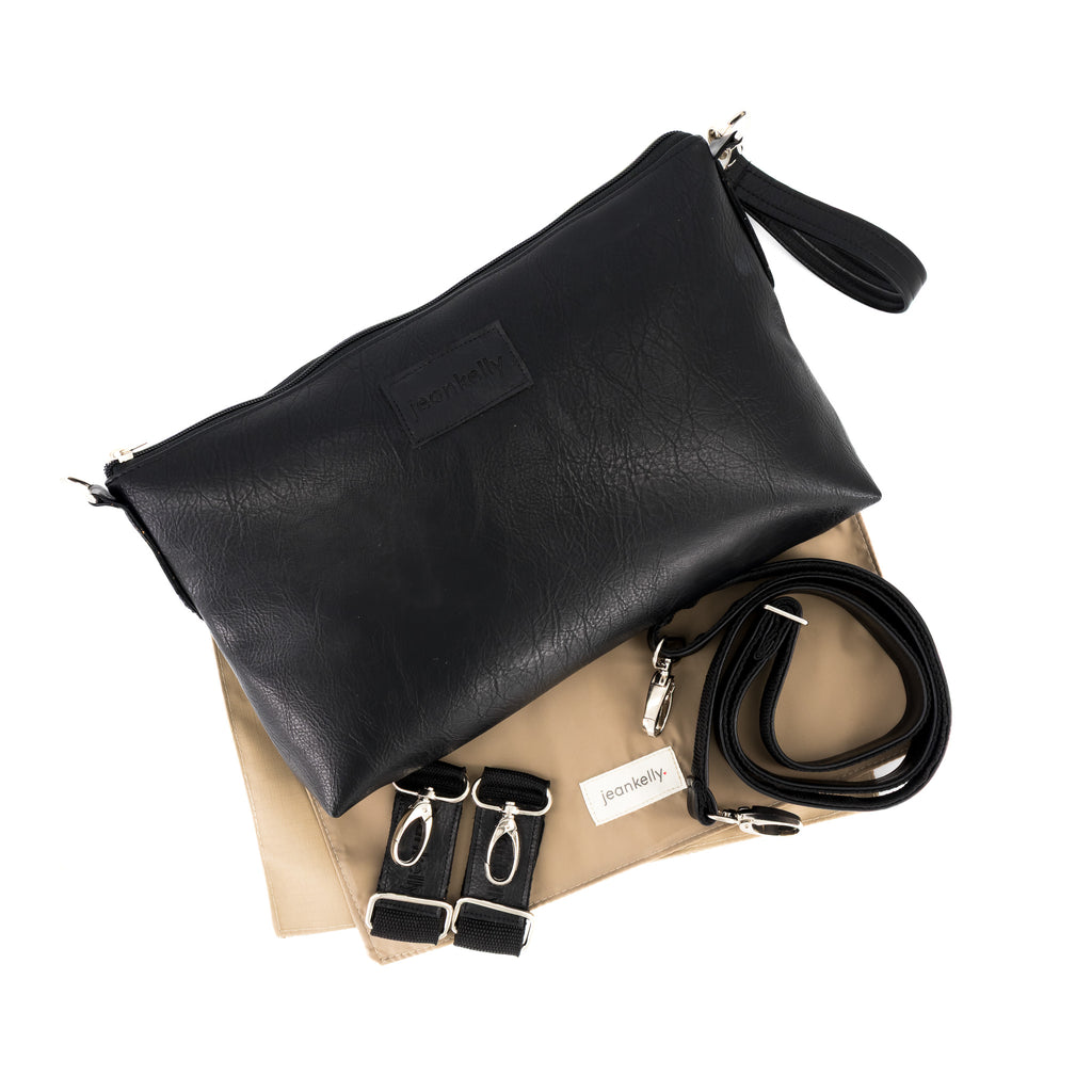 Jeankelly Pram Pouch & Handbag - Black