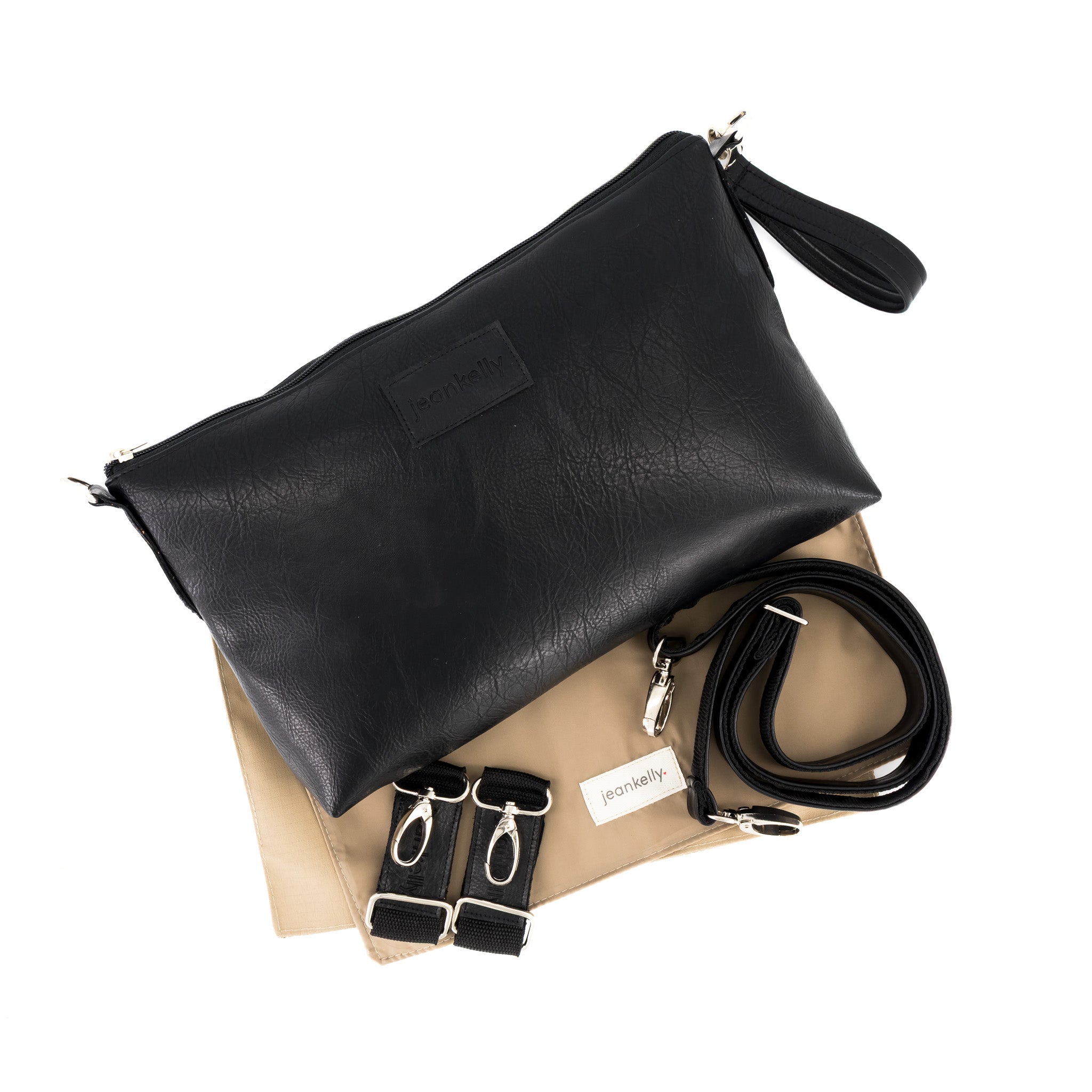 Jeankelly Pram Pouch & Handbag - Black