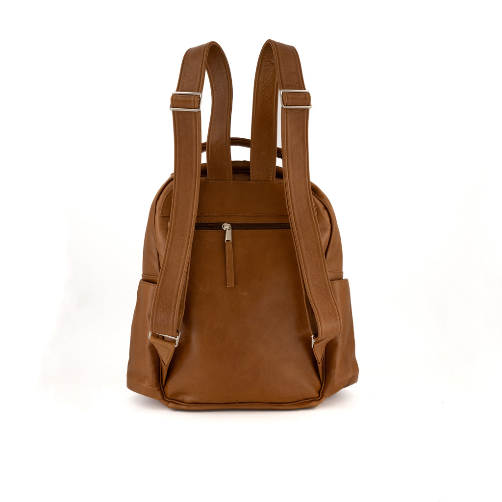 Jeankelly Original Leather Backpack - Toffee
