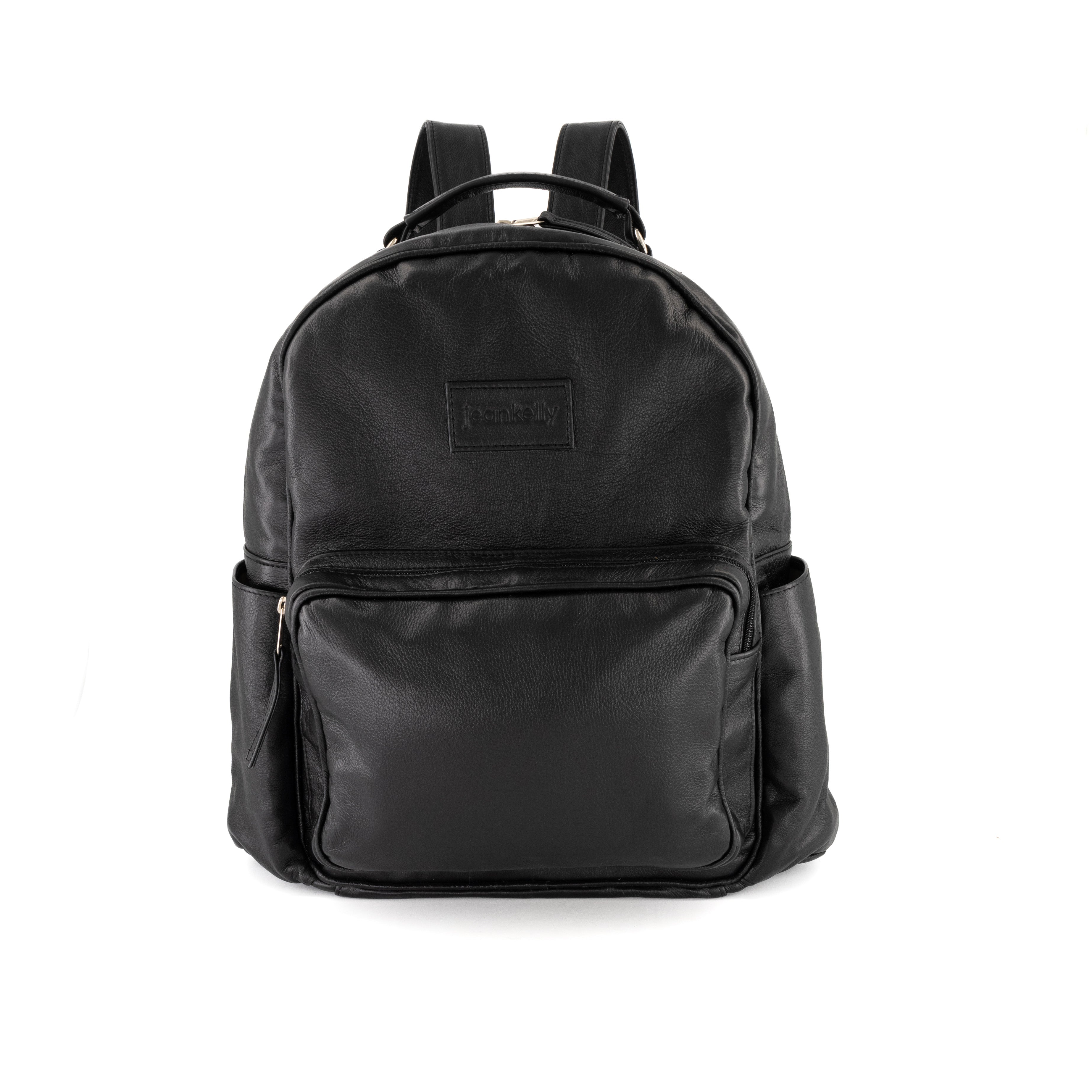 Jeankelly Original Leather Backpack - Black