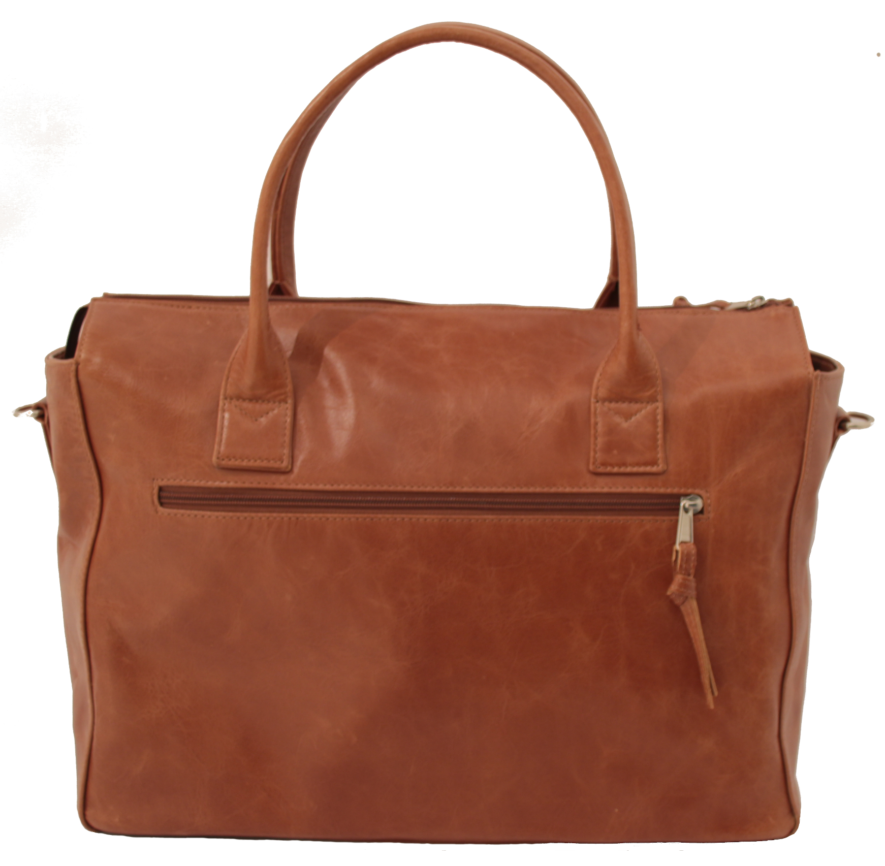 Jeankelly | Contemporary Butterscotch Leather Baby Bag